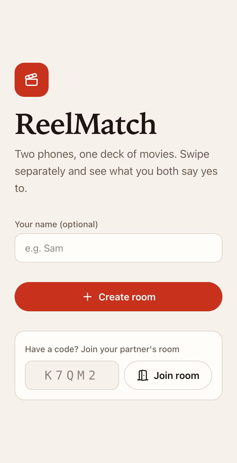 ReelMatch, as built